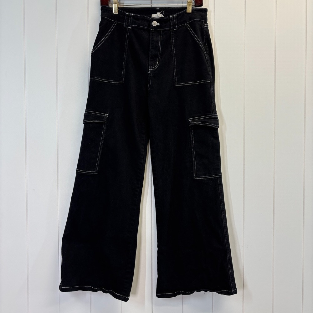 Alter'd State Womens Y2K Indie Streetwear Cargo Pants Size M Grunge Wide Leg